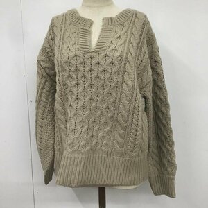 LOWRYS FARM FREE ローリーズ ファーム ニット、セーター 長袖 Knit Sweater ベージュ / ベージュ / 10082177