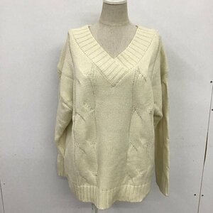 LEPSIM FREE レプシィム ニット、セーター 長袖 LP060655MA 3GポイントケーブルPOLS タグ付き Knit Sweater 10081171