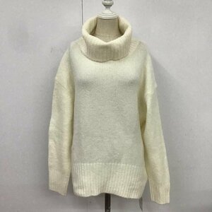 ViS FREE ビス ニット、セーター 長袖 タグ付 Knit Sweater 白 / ホワイト / 10082791