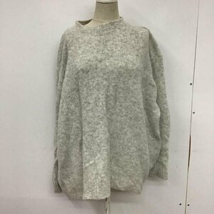 ZARA KNIT M ザラニット ニット、セーター 長袖 Knit Sweater 灰 / グレー / 10083275