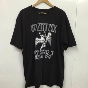 USED XL 古着 Tシャツ 半袖 movie music バンT T Shirt 黒 / ブラック / 10075457