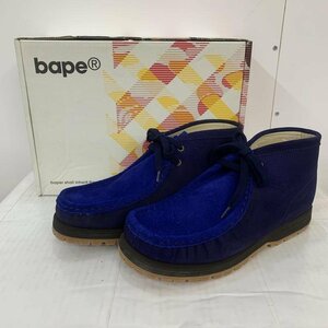 A BATHING APE US:9 A Bathing Ape повседневная обувь повседневная обувь Casual Shoes темно-синий / темно-синий / 10038964