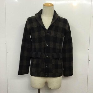 JOURNAL STANDARD M ジャーナルスタンダード カーディガン 長袖 ショールカラー ニット チェック Cardigan 10040979