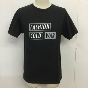 do nothing congress S ドゥーナッシングコングレス Tシャツ 半袖 FASHION COLD WAR プリント T Shirt 黒 / ブラック / 10069429