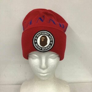 A BATHING APE 表記無し アベイシングエイプ 帽子 ニット帽 CANADA GOOSE CONCEPTS Knit Cap、Knit Hat Beanie 10082980