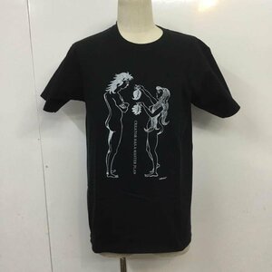 FRAGMENT M フラグメント Tシャツ 半袖 MT-Adam and Eve もろ・ただしの小さな小さな展覧会 T Shirt 黒 / ブラック / 10069582