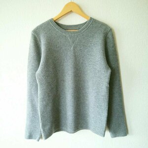 DESCENDANT 2 ディセンダント ニット、セーター 長袖 クルーネック ニット Knit Sweater 灰 / グレー / 10009230