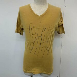 LOUNGE LIZARD 3 Lounge Lizard T-shirt short sleeves T-shirt V neck T Shirt mustard / mustard / 10036043