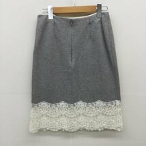 Ray BEAMS 0 レイビームス スカート ミニスカート Skirt Mini Skirt Short Skirt 灰 / グレー / 10038454_画像2