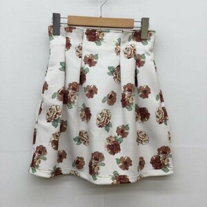 dazzlin S ダズリン スカート ミニスカート Skirt Mini Skirt Short Skirt 白 / ホワイト / 10040548