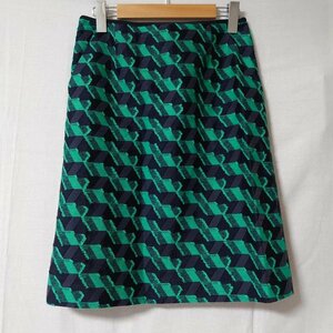 Cara 表記無し カーラ スカート ひざ丈スカート Skirt Medium Skirt 緑 / グリーン / X 黒 / ブラック / 10004388