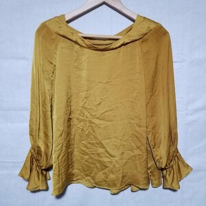 Ennea 36 エンネア シャツ、ブラウス 長袖 Shirt Blouse 黄 / イエロー / 10006019