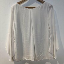 GREENDALE GARNET 38 グリーンデイル ガーネット シャツ、ブラウス 七分袖 Shirt Blouse 白 / ホワイト / 10004913_画像2