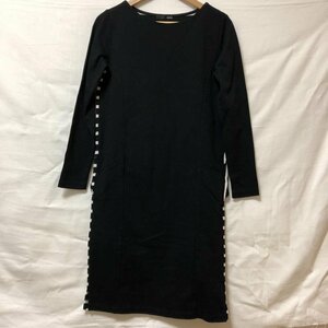 RULe M ルール ワンピース ひざ丈スカート One-Piece Medium Skirt 黒 / ブラック / X 白 / ホワイト / 10006143