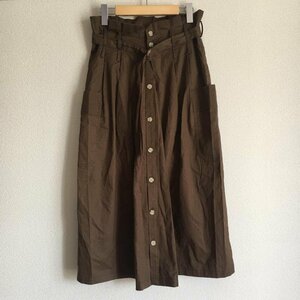 YECCA VECCA FREE イェッカ ヴェッカ スカート ひざ丈スカート Skirt Medium Skirt 茶 / ブラウン / 10009914