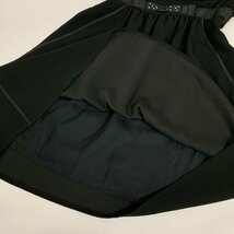 Rene 36 ルネ ワンピース ひざ丈スカート リボン ビーズ One-Piece Medium Skirt 黒 / ブラック / 10015207_画像7