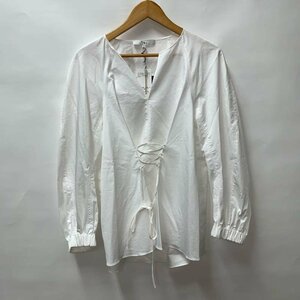 tibi XS ティビ シャツ、ブラウス 長袖 Shirt Blouse 白 / ホワイト / 10015175