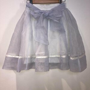 SNIDEL FREE スナイデル スカート ひざ丈スカート Skirt Medium Skirt 青 / ブルー / X 白 / ホワイト / 10016409