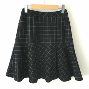 Rene 34 ルネ スカート ひざ丈スカート Skirt Medium Skirt 黒 / ブラック / 10016504