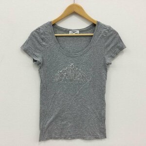 NATURAL BEAUTY BASIC M ナチュラルビューティベーシック Tシャツ 半袖 T Shirt 灰 / グレー / 10000580