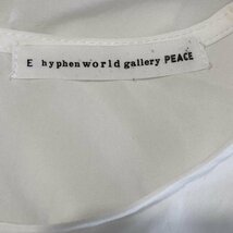 E hyphen world gallery PEACE FREE イーハイフンワールドギャラリーピー シャツ、ブラウス 半袖 Shirt Blouse 10003090_画像3