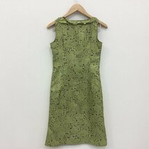 OZOC 36 オゾック ワンピース ミニスカート One-Piece Mini Skirt Short Skirt 緑 / グリーン / X 茶 / ブラウン / 10000372_画像2