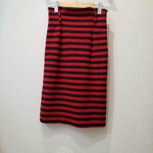 Ennea 36インチ エンネア スカート ひざ丈スカート Skirt Medium Skirt 黒 / ブラック / X 赤 / レッド / 10002946