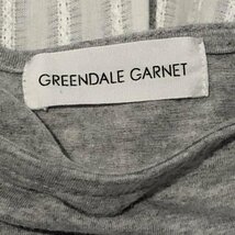 GREENDALE GARNET 40 グリーンデイル ガーネット カットソー 半袖 Cut and Sewn 灰 / グレー / X 白 / ホワイト / 10003863_画像3