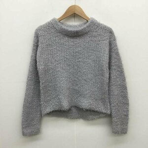 E hyphen world gallery L イーハイフンワールドギャラリー ニット、セーター 長袖 Knit Sweater 灰 / グレー / 10057959