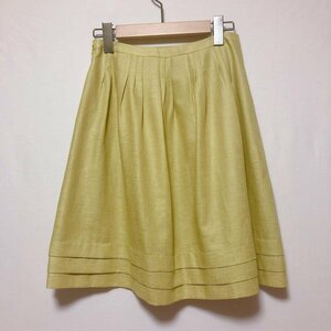 ROPE' 7 ロペ スカート ミニスカート フレアスカート Skirt Mini Skirt Short Skirt 黄 / イエロー / 10003336