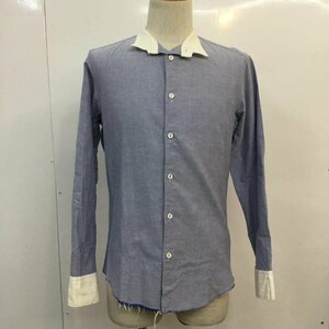 Luva TRAM M ルーバトラム シャツ、ブラウス 長袖 クレリックシャツ Shirt Blouse 白 / ホワイト / X 青 / ブルー / 10049538