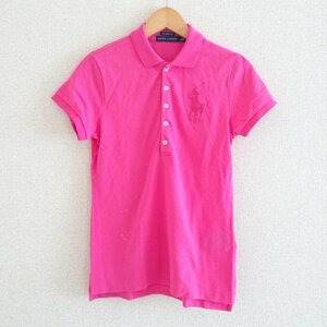 RALPHLAUREN S ラルフローレン ポロシャツ 半袖 Polo Shirt 桃 / ピンク / 10009693