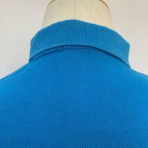 BURBERRY BLACK LABEL 2 バーバリーブラックレーベル ポロシャツ 半袖 ワンポイント 無地 Polo Shirt 水色 / ライトブルー / 10026074_画像7