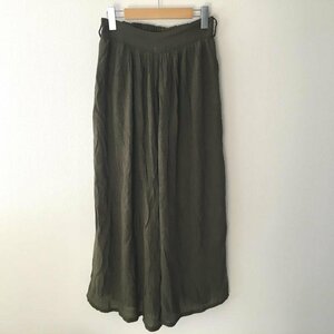 CIAOPANIC FREE チャオパニック パンツ キュロット スカンツ Pants Trousers Divided Skirt Culottes カーキ / カーキ / 10035251