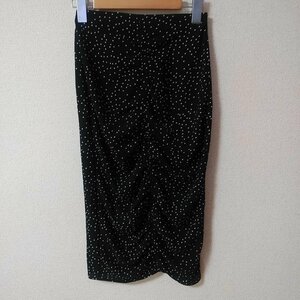 ZARA BASIC XS Zara Basic юбка длинная юбка Skirt Long Skirt чёрный / черный / X белый / белый / 10035486