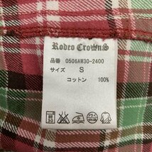 Rodeo Crowns S ロデオクラウンズ シャツ、ブラウス その他 ネルシャツ 桃 / ピンク / 10021588_画像10