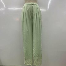 SNIDEL 0 スナイデル パンツ スラックス テーパードパンツ ボトムス Pants Trousers Slacks 薄緑 / ライトグリーン / 10023721_画像1