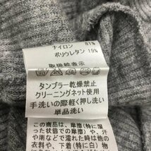 Heather 表記無し ヘザー ニット、セーター 長袖 無地 ドット フリル Knit Sweater 白 / ホワイト / X 灰 / グレー / 10031988_画像10