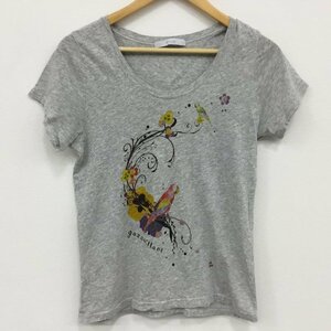 SHUCA L シュカ Tシャツ 半袖 T Shirt 灰 / グレー / 10000610