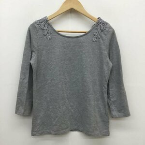 SM2 M サマンサモスモス カットソー 七分袖 Cut and Sewn 灰 / グレー / 10052666