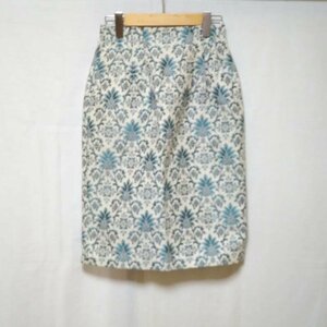 YECCA VECCA M イェッカ ヴェッカ スカート ひざ丈スカート Skirt Medium Skirt 白 / ホワイト / X 緑 / グリーン / 10003002