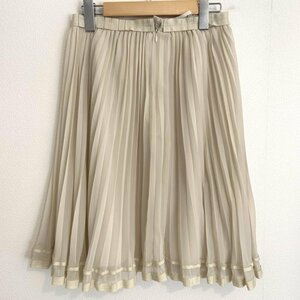 KUMIKYOKU 1 クミキョク スカート ひざ丈スカート プリーツスカート Skirt Medium Skirt ベージュ / ベージュ / 10002807