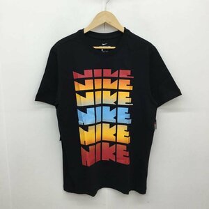 NIKE L ナイキ Tシャツ 半袖 BLOCKBUSTER LOGO TEE CV1999-010 T Shirt 黒 / ブラック / 10066468