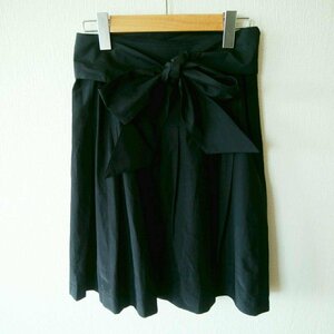 Viaggio Blu 2 ビアッジョブルー スカート ひざ丈スカート プリーツスカート Skirt Medium Skirt 黒 / ブラック / 10005828