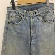 Levi's 28インチ リーバイス パンツ デニム、ジーンズ 501 66後期 USA製 スモール E 赤耳 セルビッチ 70s 79年 10083174_画像2