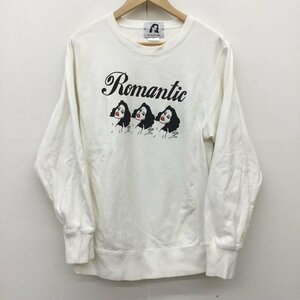 NO PANTIES M ノーパンティーズ トレーナー 長袖 Sweat Sweatshirt 白 / ホワイト / 10074893