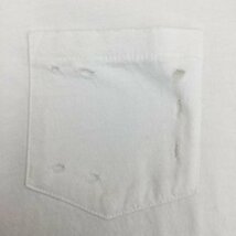 Ron Herman S ロン ハーマン Tシャツ 半袖 ダメージ加工 T Shirt 白 / ホワイト / 10069680_画像6