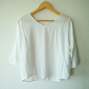 YECCA VECCA FREE イェッカ ヴェッカ シャツ、ブラウス 七分袖 Shirt Blouse 白 / ホワイト / 10007402