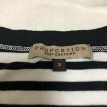 PROPORTION BODY DRESSING 2 プロポーションボディドレッシング カットソー 半袖 Cut and Sewn 10009875_画像4