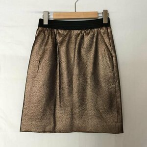 UNTITLED 2 アンタイトル スカート ひざ丈スカート Skirt Medium Skirt 茶 / ブラウン / X 黒 / ブラック / 10007106